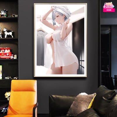 【週邊】阿喵畫社-原神 浴 申鶴5