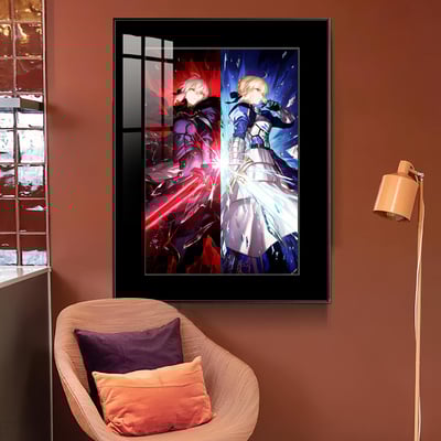 【週邊】橘子工作室－FATE 雙生王權 saber吾王 裝飾畫3