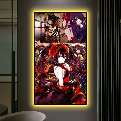 【週邊】阿喵畫社-約會大作戰 時崎狂三床頭燈帶畫6