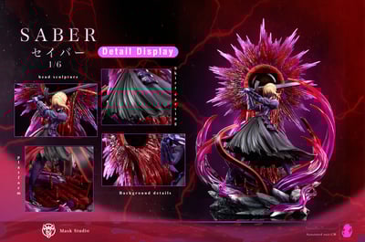 【Fate】Mask Studio-黑Saber2