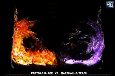 【海賊王】Badge BG工作室-宿命的對決 艾斯VS黑鬍子17