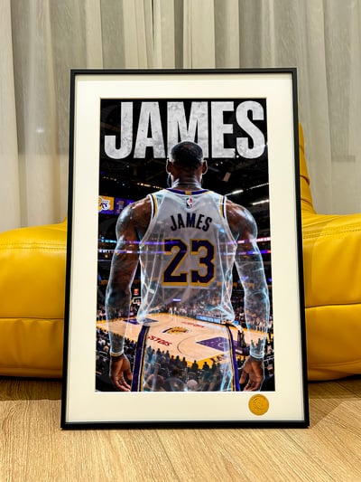 【週邊】星空工作室－詹姆斯背影 裝飾畫1