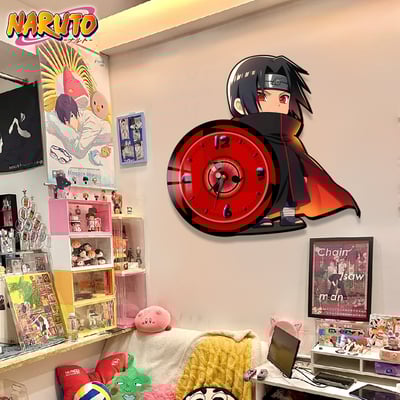 【週邊】阿喵畫社-鼬神血輪眼橫版鐘錶3