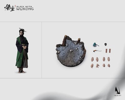 【正版授權】INART-黑神話：悟空 四姐 可動人偶19