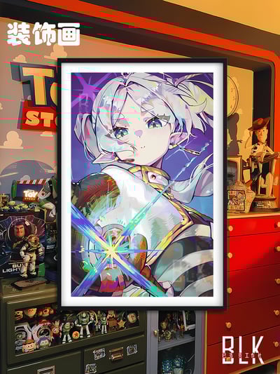 【週邊】巴洛克－葬送的芙莉蓮 閃耀芙莉蓮 裝飾畫&冰箱貼1