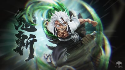 【鬼滅之刃】U-KING-風柱 不死川 實彌1