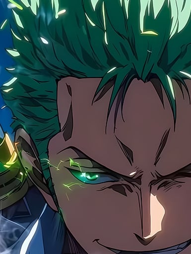 【週邊】巴洛克－海賊王 雪茄索隆 裝飾畫 & 冰箱貼2