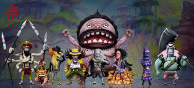 【海賊王】A+研究所-新魚人海賊團番外篇 飛翔海賊團 禿頭海怪 綿津見3