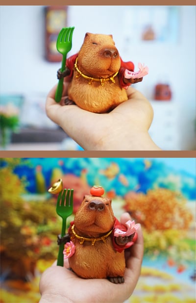 【原創授權】傑刻動漫 x 動物幫-動物幫農場系列 卡皮巴拉6