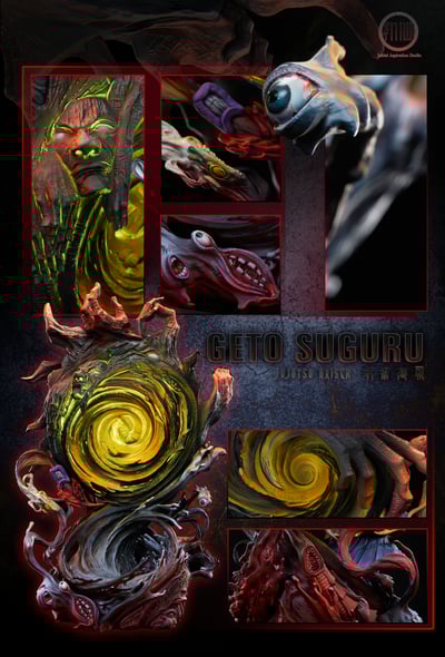 【咒術迴戰】初心工作室-咒術系列 第二款 夏油傑 Geto Suguru3