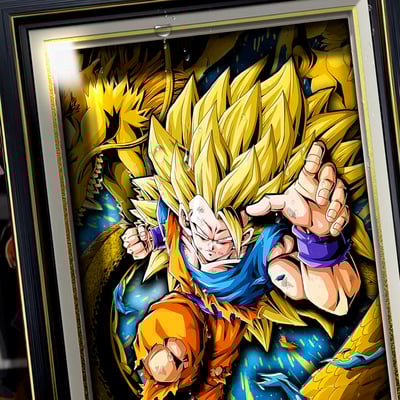 【週邊】阿喵畫社-超3孫悟空立體畫4