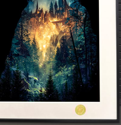 【週邊】H2工作室-哈利波特 霍格華茲火焰杯Harry Potter裝飾畫4