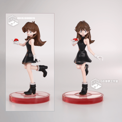 【寶可夢】GB PIXEL STUDIO-寶可夢特別篇 圖鑑比例 碧藍/小藍3