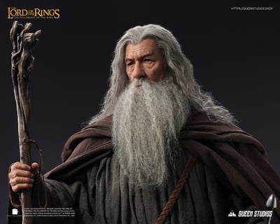 【正版授權】Queen Studios－魔戒首部曲：魔戒現身 甘道夫 1/3 全身像9
