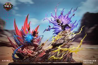 【七龍珠】下犯上工作室－對戰大雕 紅毛 vs 紫毛9