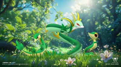 【寶可夢】玩得Wonder studio-阿柏怪進化組 君主蛇進化組7