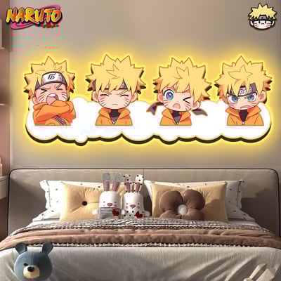 【週邊】阿喵畫社-Q版鳴人燈帶畫5