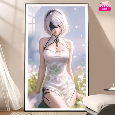 【週邊】阿喵畫社-旗袍 2b5