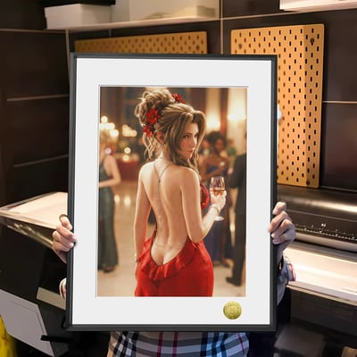 【週邊】皇呱工作室－最終幻想 名媛愛麗絲 裝飾畫1