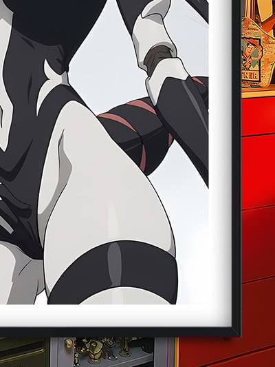 【週邊】巴洛克－一拳超人 蚊女 裝飾畫&冰箱貼3