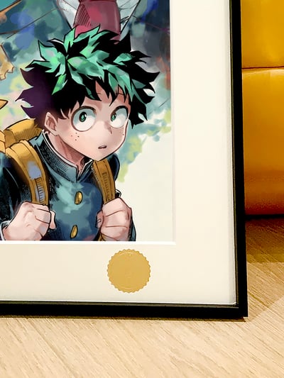 【週邊】星空工作室－我的英雄學院 綠谷出久 裝飾畫5