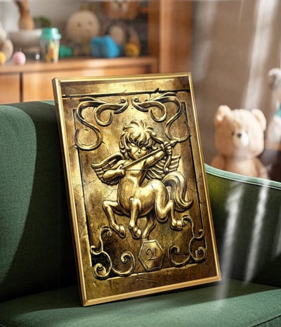 【週邊】千鳥社－射手座聖衣箱 聖鬥士星矢 裝飾畫5