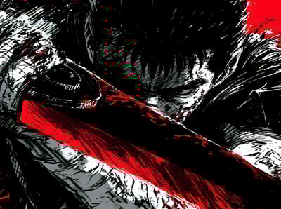 【週邊】H2工作室-格斯 劍風傳奇烙印勇士烙印戰士Berserk裝飾畫3