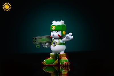 【數碼寶貝】太陽模玩-火神獸 野狼獸 電光獸 仙女獸 冰熊獸5