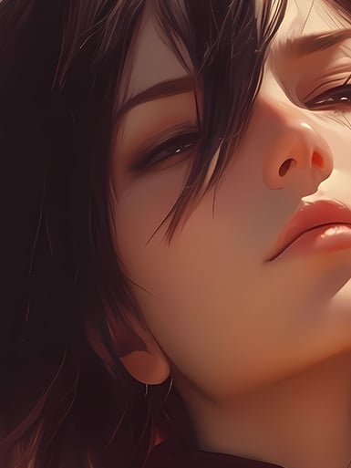 【週邊】巴洛克－進擊的巨人 三笠 裝飾畫&冰箱貼2