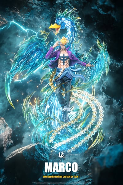 【海賊王】LZ Studio-白團共鳴 不死鳥馬爾科1