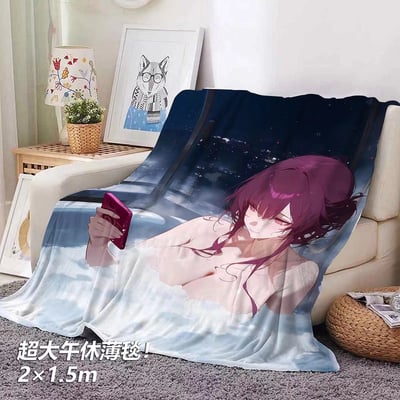 【週邊】千鳥社-卡芙卡Kafka崩壞星穹鐵道卡媽午睡毯地毯裝飾畫3