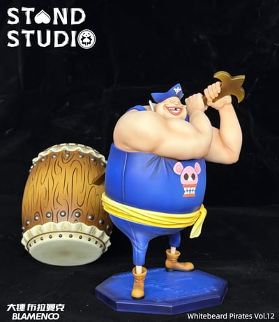【海賊王】替身工作室－白鬍子海賊團 第12彈 六番隊隊長 大鎚 布拉曼克1