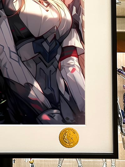 【週邊】星空工作室－刀劍神域 桐人＆亞絲娜 裝飾畫4