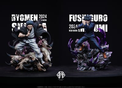 【咒術迴戰】Space Realm Studio-SSS收藏雕像系列 魔虛羅+伏黑惠/宿儺7