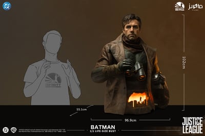 【正版授權】開天工作室 × Juxta Films－查克・史奈德版正義聯盟 噩夢版 蝙蝠俠 半身像21