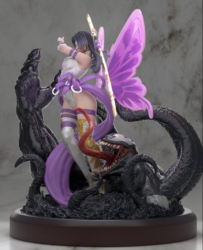 【漫威】行者工作室-漫威系列 靈蝶&毒液9