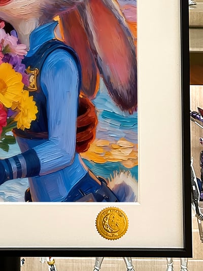 【週邊】星空工作室－動物方程式 炫彩動物城 裝飾畫4