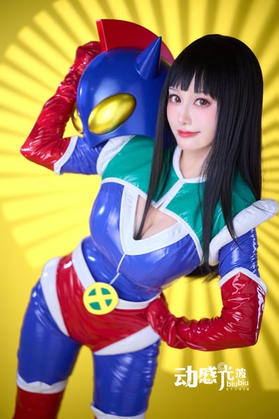 【蠟筆小新】動感光波-道具系列 動感超人頭盔（海外現貨）7