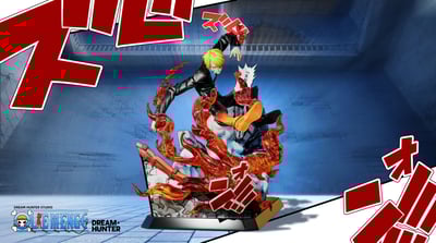 【海賊王】獵夢工作室-海賊王 死鬥系列 002 羅羅諾亞索隆 003 山治8