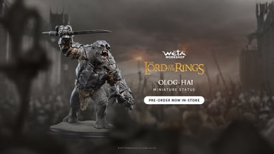 【正版授權】WETA Workshop－魔戒 指環王 黑門的奧洛格食人妖1