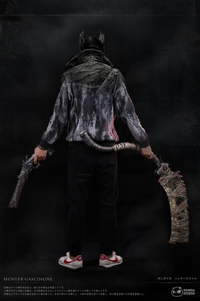 【血源詛咒】Panda Studio-血源私訂1/1武器系列 鋸肉刀&獵人手槍 獵人胸像2