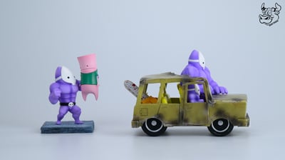 【紫色恐怖】牛子工作室－狂扁小朋友8