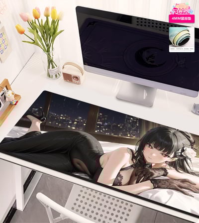 【週邊】阿喵畫社－蔚藍檔案 墨紗韻 禮服調月莉音2