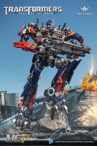 【正版授權】WAY STUDIOS-變形金剛:月黑之時 MSP系列 擎天柱3