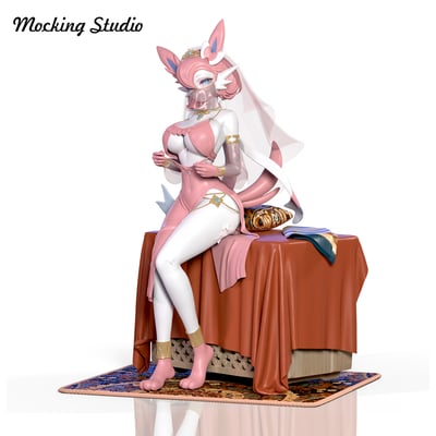 【寶可夢】主意玩家-擬人系列 西域舞孃 仙子沙奈朵 原創融合2