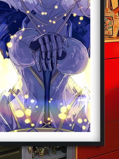 【週邊】巴洛克－Fate 王冠saber 裝飾畫＆冰箱貼3