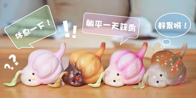 【原創授權】動物幫-農場系列 蒜鳥蒜鳥沒什麼大不了 躺平版（海外現貨）15