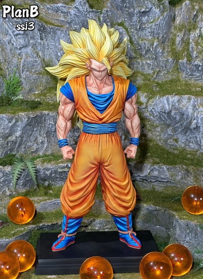 【七龍珠】PlanB Studio-超二悟空 超三悟空5