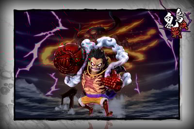 【海賊王】A+研究所-鬼島決戰 第一彈 鬼島四檔路飛3