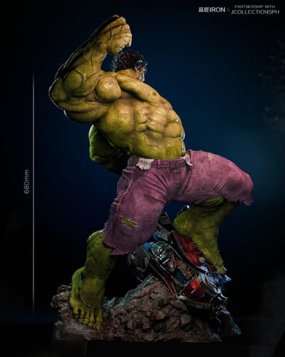 【漫威】品匠IRON x JCOLLECTIONSPH-MQ066 綠巨人 Hulk5